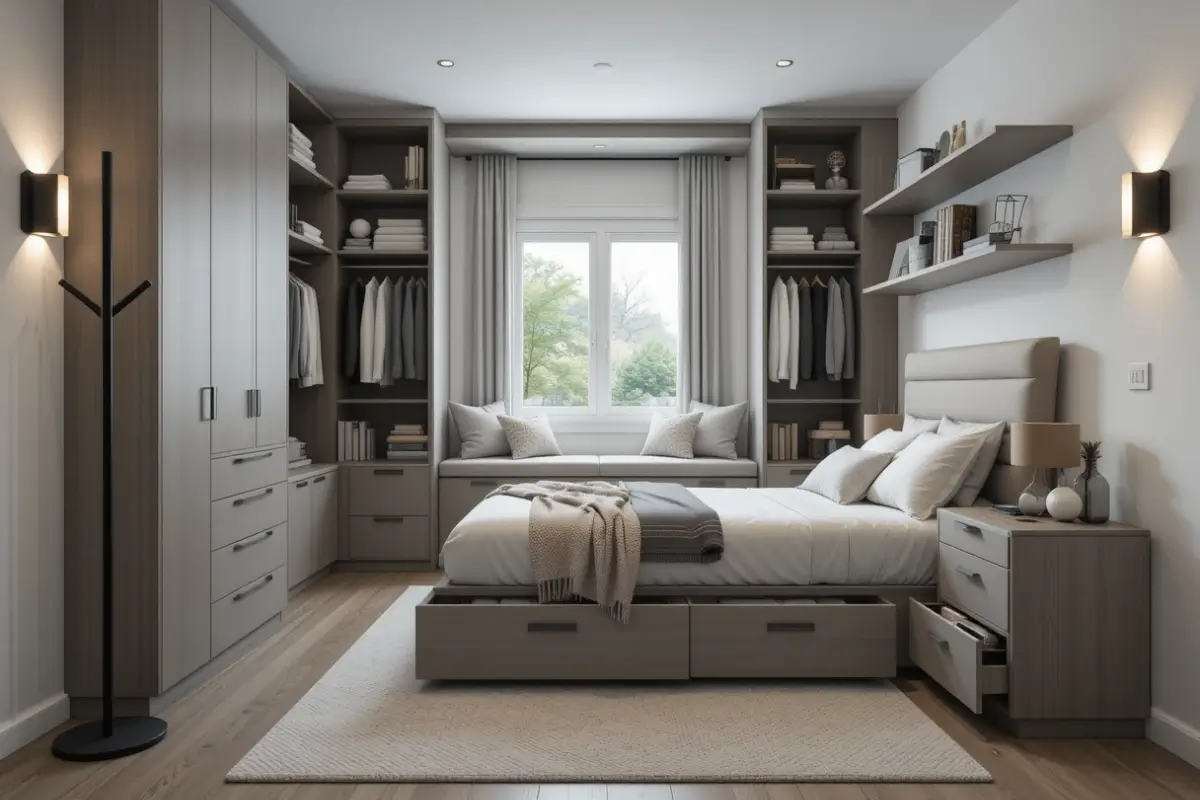 smart bedroom storage