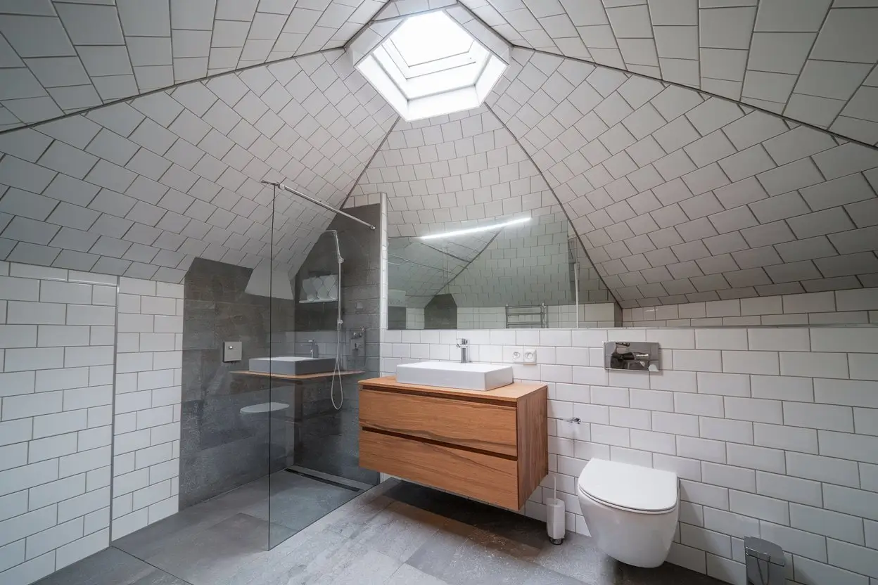 a-bathroom-with-a-modern-design-and-a-un_BLajp8jHSYePUgxjsbD00Q_h8zvecPEQUyRjpxAzXAkfA