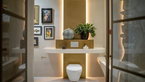 Luxury bathroom interior design