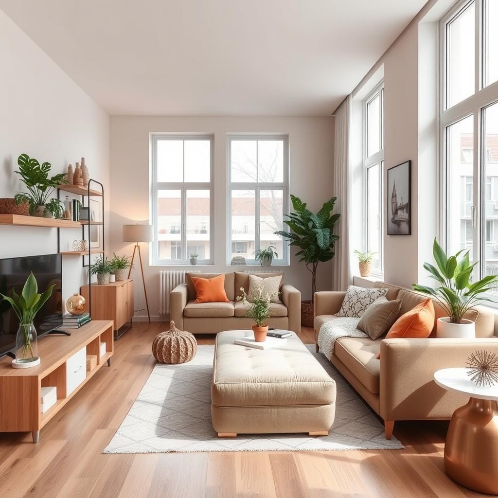 Small Apartment Living Room