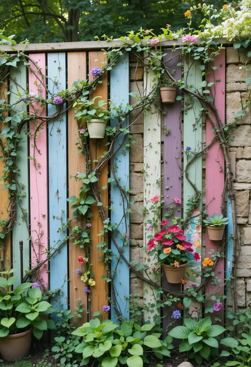 Unique Garden Fence